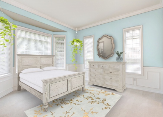 “aesthetic” bedroom Design Rendering