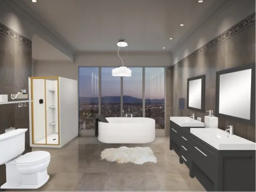 Cosy bathroom heven 