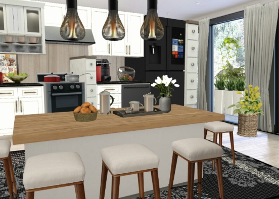 Kitchen 💖 Design Rendering