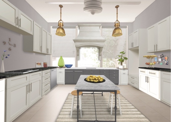 Dream kitchen Design Rendering