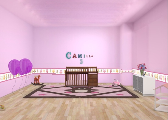 Camilla’s room Design Rendering