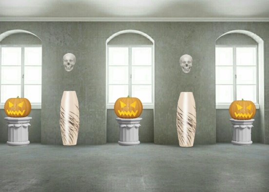 Halloween salon  Design Rendering
