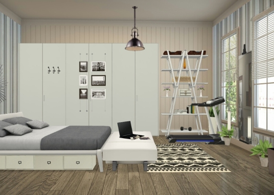 simple life style Design Rendering