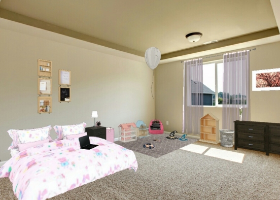 Youngsters room Design Rendering