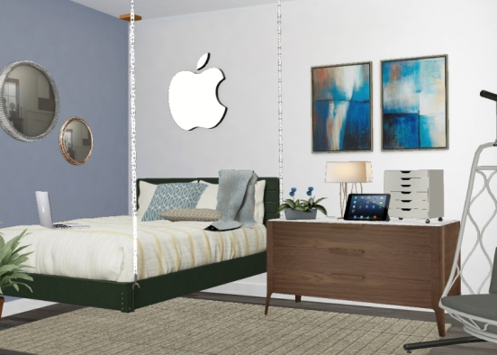 Modern Room Design Rendering