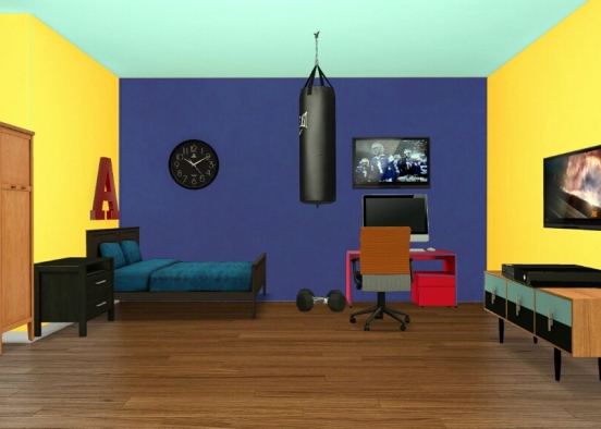 Brother Anthony's  room  Design Rendering