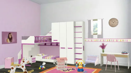 Habitación para niña! 