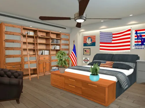 Donald trumps bedroom