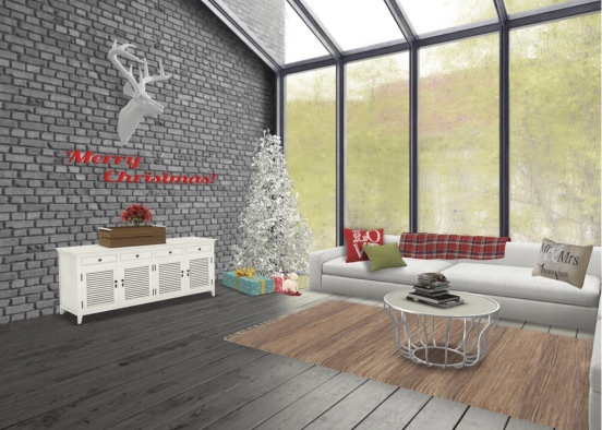 Christmas living room 🎅🏼🎄 Design Rendering