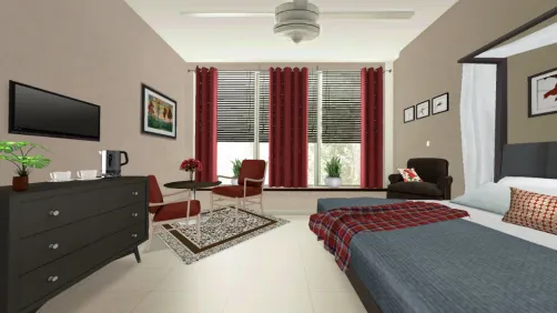 Motel Room
