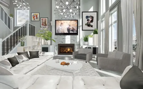 White and Grey 