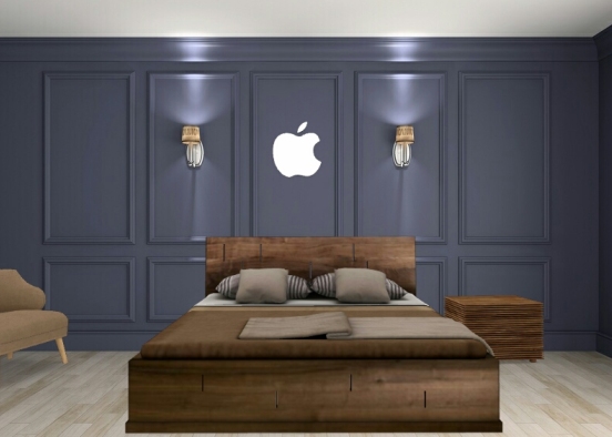 Моя будущая спальня  Design Rendering