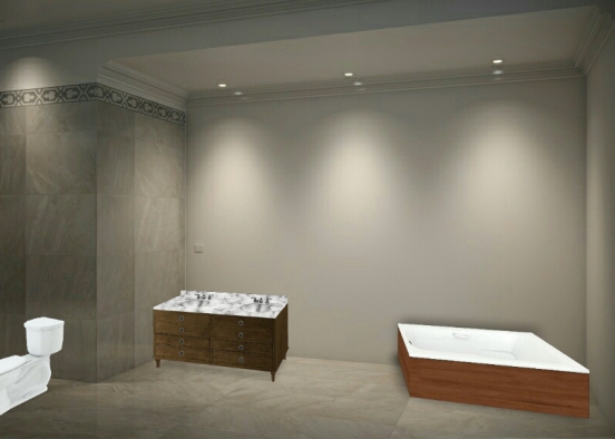 Bathroom /tried  Design Rendering