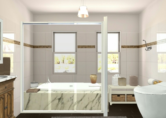 Bathroom002 Design Rendering