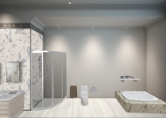 bath room Design Rendering