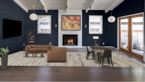 Weekend House Living Room