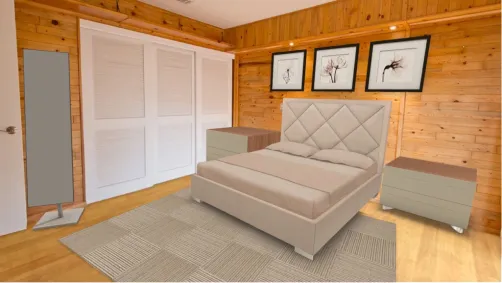 quarto bonito e completo 