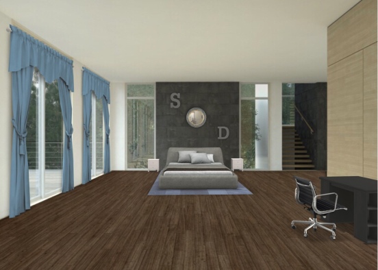 #sylvaniel bedroom pt.1 Design Rendering