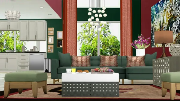 Professional interior design created with Homestyler 3D design software