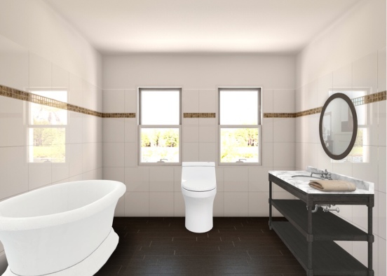Bsthroom Design Rendering