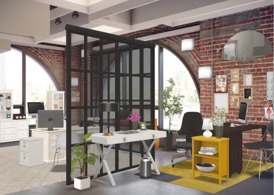 Office space Design Rendering