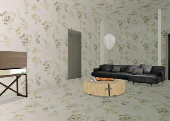 Monu,s living room Design Rendering