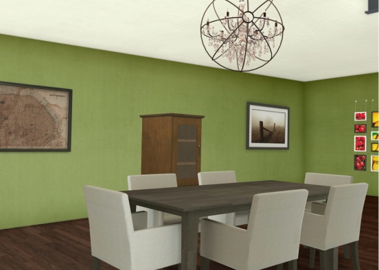 Dining room #1 Design Rendering