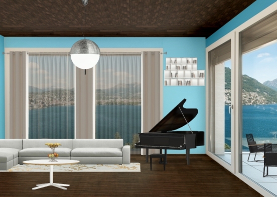 A luxurious room.  Design Rendering