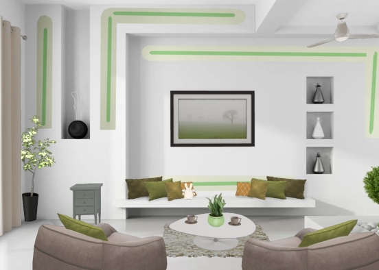 Living room template by Eleonora24 Design Rendering