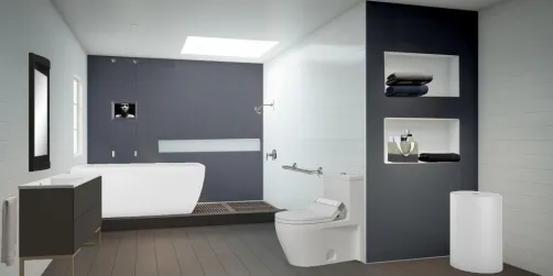 Baño elegante 
