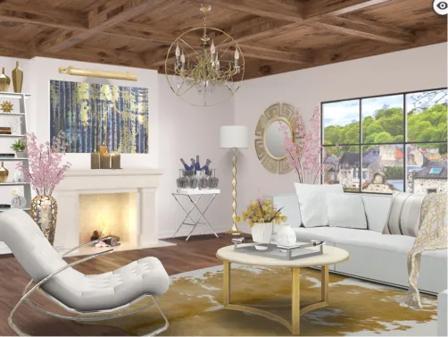 Entertaining Living Room