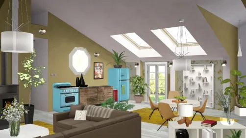 Attic apartment