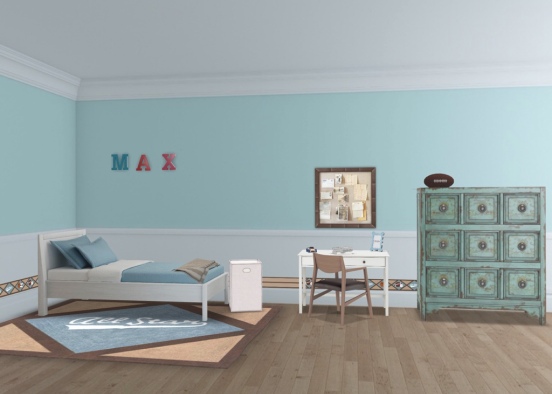 Tween bedroom  Design Rendering