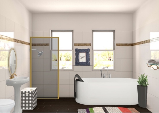 Better Bathroom Design Rendering