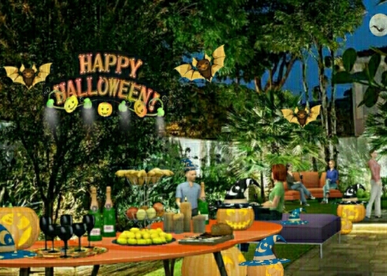🎉Happy Halloween!🎃 Design Rendering