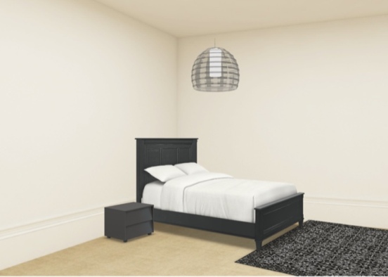 the guest bedroom Design Rendering