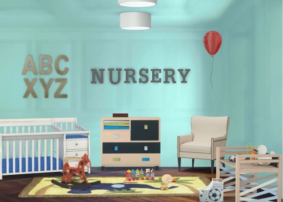 nursery Design Rendering