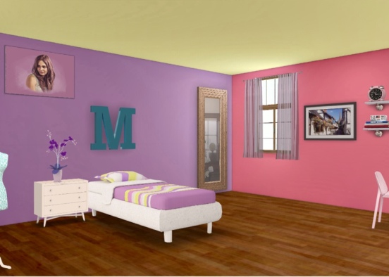 mia’s room Design Rendering