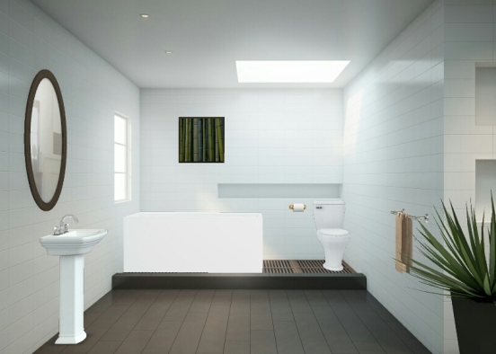 Ma salle de bain 😱😱😂😂 Design Rendering