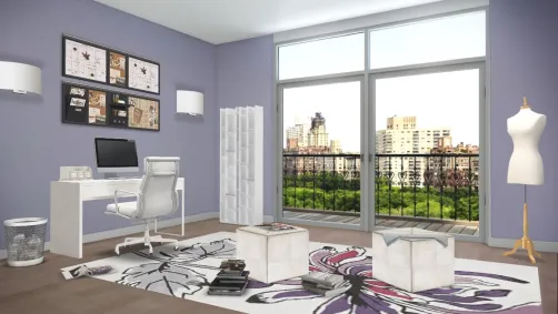 Purple office