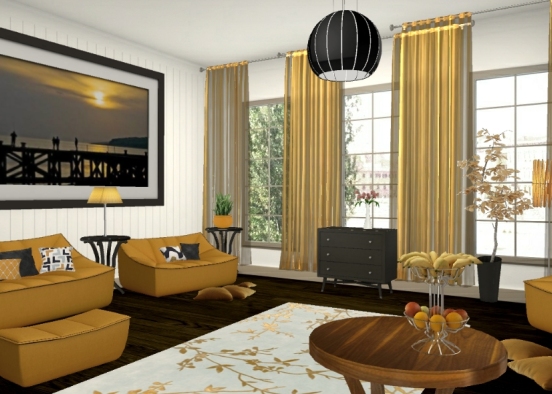 Living Room 7 Design Rendering