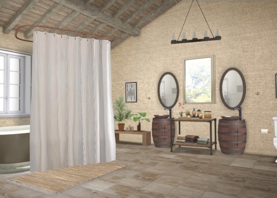 Rustic Relaxation Design Rendering