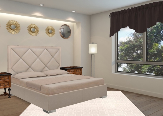 Chambre adulte  Design Rendering