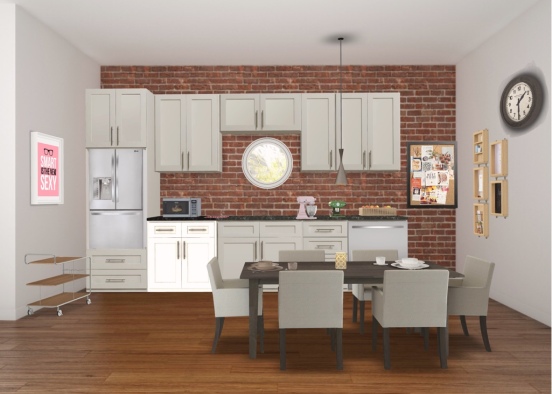 The perfect kitchen Design Rendering
