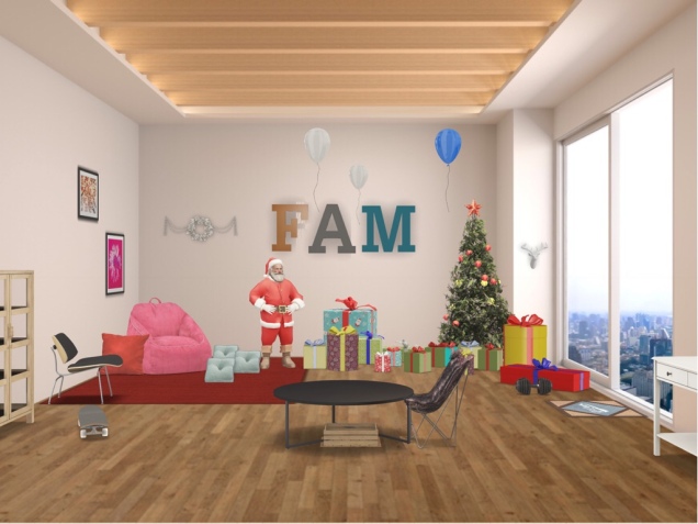 Christmas room 