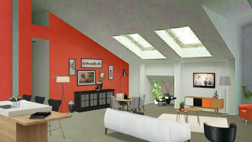 Studio moderne 
