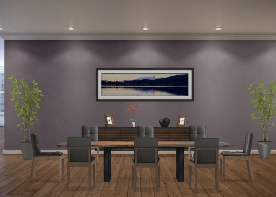 Sexy dining Design Rendering