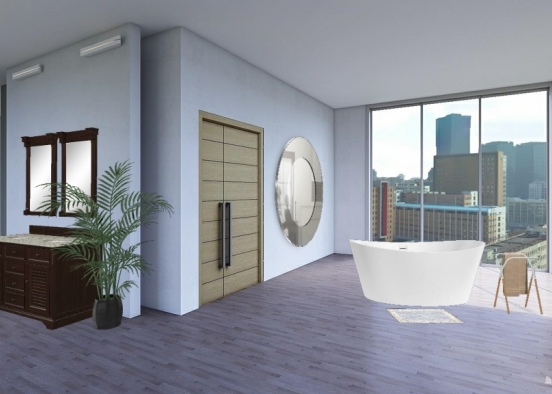 New York's finest bathroom Design Rendering