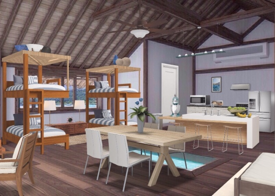 Paradise Vacation Home Design Rendering
