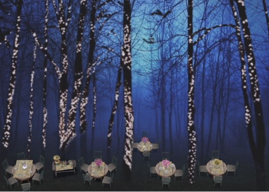 Forest party Design Rendering